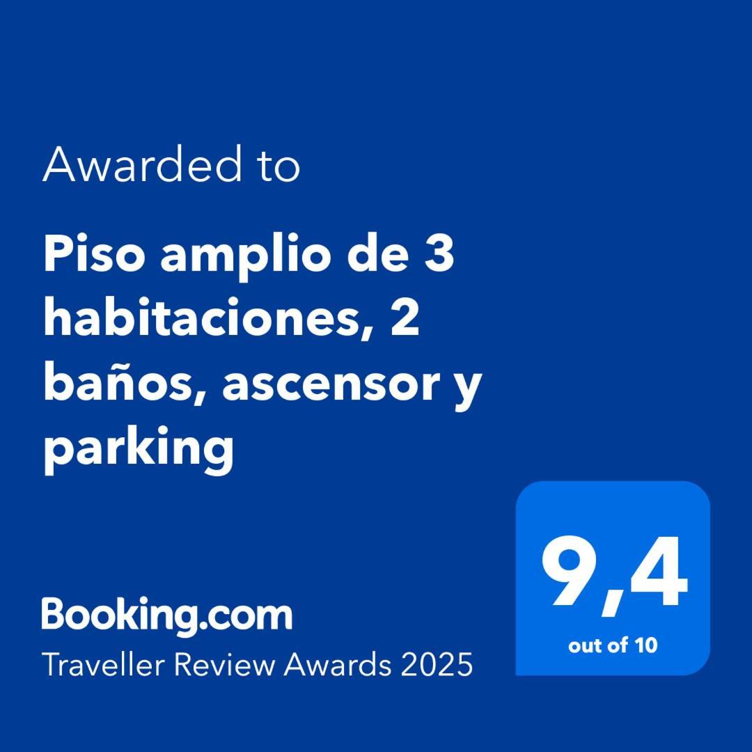 Piso Amplio De 3 Habitaciones, 2 Banos, Ascensor Y Parking Бурриана Экстерьер фото